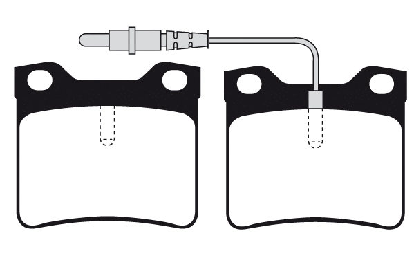 Brake Pad Set, disc brake (RA.0539.0)