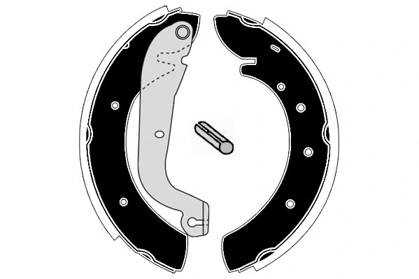 Brake Shoe Set (RA25020)