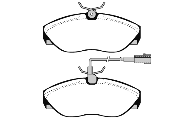 Brake Pad Set, disc brake (RA.0617.1)