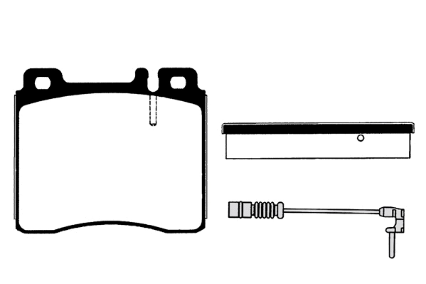 Brake Pad Set, disc brake (RA.0497.2)