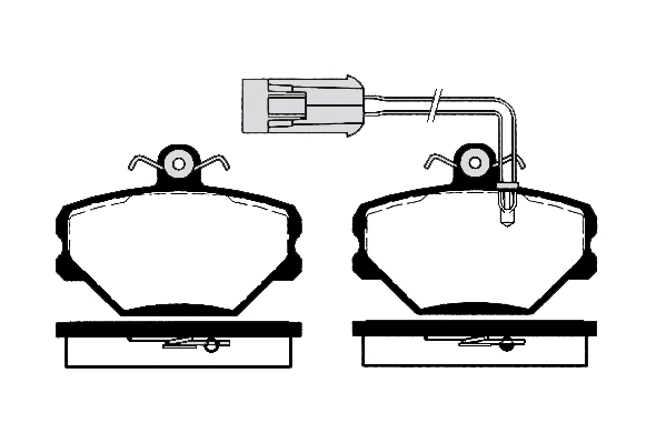 Brake Pad Set, disc brake (RA.0349.2)