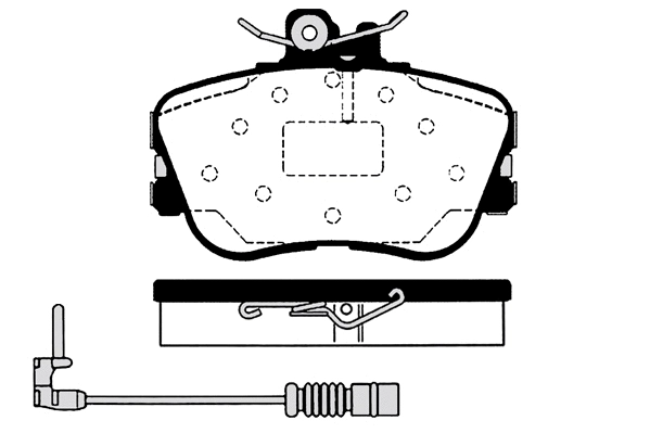 Brake Pad Set, disc brake (RA.0482.1)