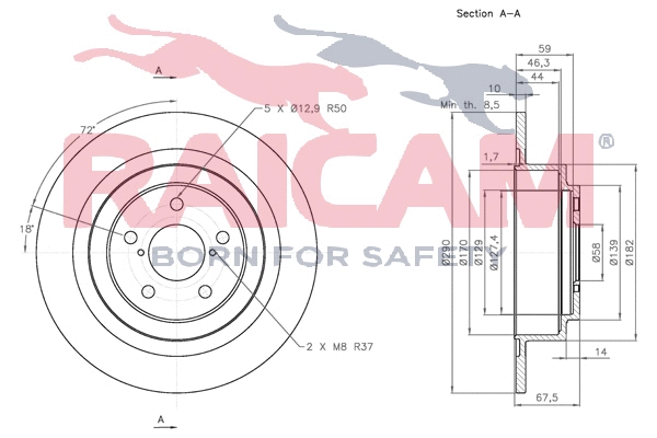 Brake Disc (RD00761)