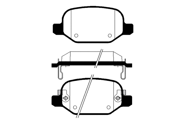 Brake Pad Set, disc brake (RA.0958.0)