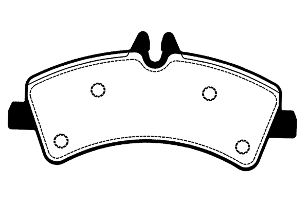 Brake Pad Set, disc brake (RA.0901.0)