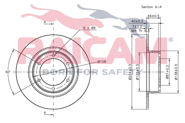 Brake Disc (RD00100)
