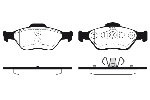 Brake Pad Set, disc brake (RA.0708.0)