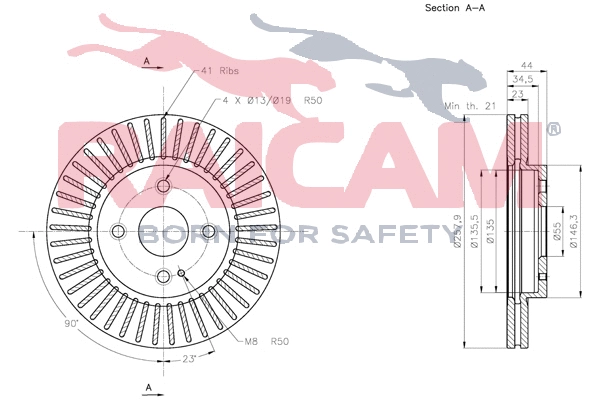 Brake Disc (RD00421)