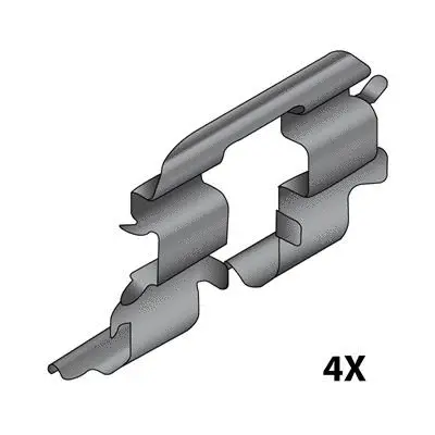 Accessory Kit, disc brake pad (12079674)