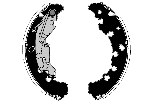 Brake Shoe Set (RA28590)