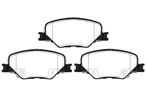 Brake Pad Set, disc brake (RA.1226.0)