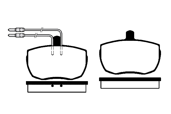 Brake Pad Set, disc brake (RA.0134.1)