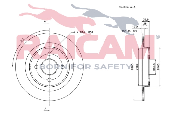 Brake Disc (RD00274)