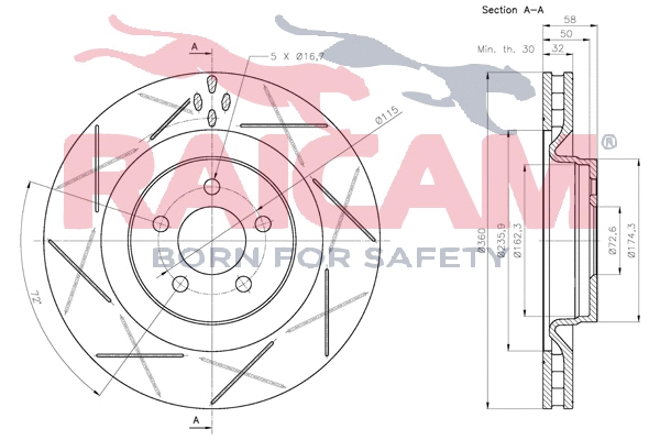 Brake Disc (RD01487)