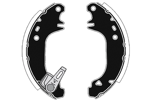 Brake Shoe Set (RA24931)