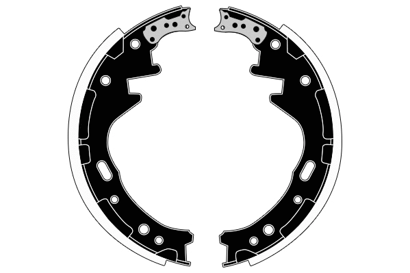 Brake Shoe Set (RA25500)