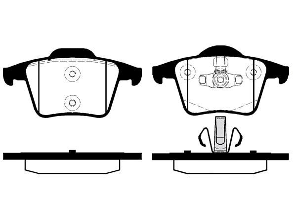 Brake Pad Set, disc brake (RA.0937.0)