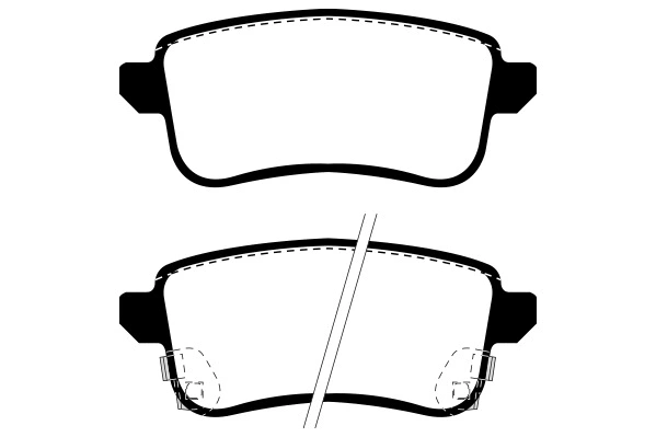 Brake Pad Set, disc brake (RA.1302.0)