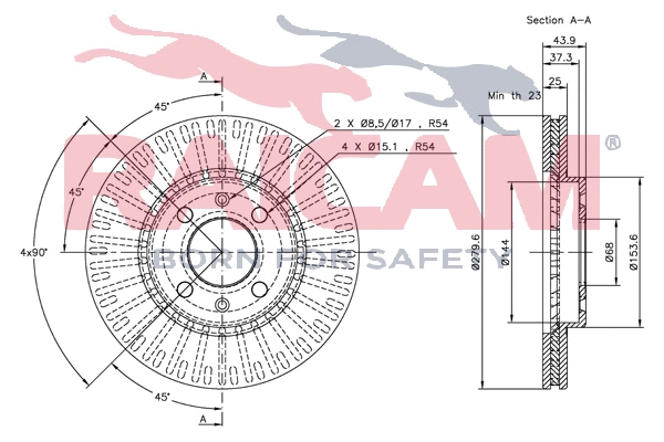 Brake Disc (RD00742)