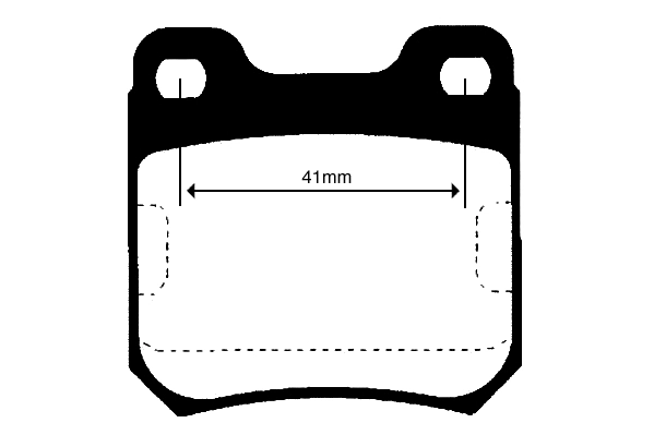 Brake Pad Set, disc brake (RA.0389.1)