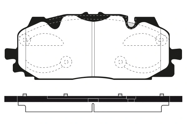 Brake Pad Set, disc brake (RA.1306.0)