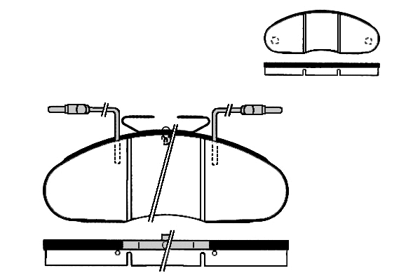 Brake Pad Set, disc brake (RA.0463.0)