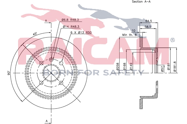 Brake Disc (RD00976)