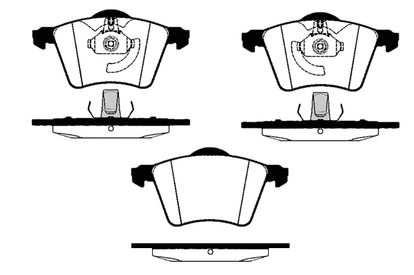 Brake Pad Set, disc brake (RA.0687.2)