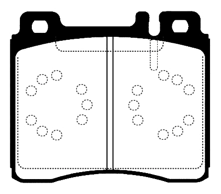 Brake Pad Set, disc brake (RA.0497.0)