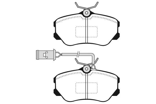Brake Pad Set, disc brake (RA.0372.1)