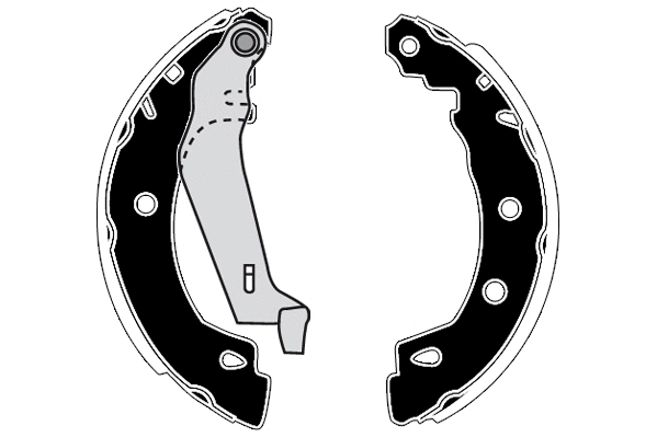 Brake Shoe Set (RA27121)