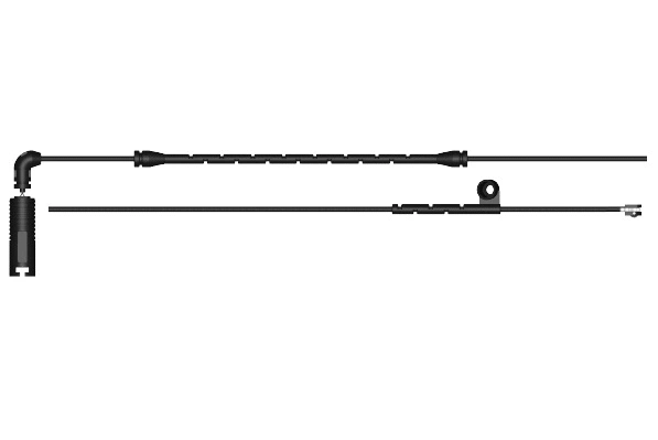 Warning Contact, brake pad wear (KS0053)