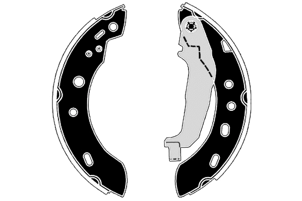 Brake Shoe Set (RA27091)