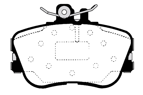 Brake Pad Set, disc brake (RA.0482.0)