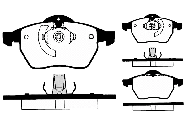 Brake Pad Set, disc brake (RA.0673.0)