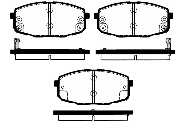 Brake Pad Set, disc brake (RA.0487.0)