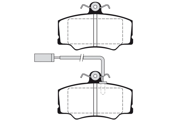 Brake Pad Set, disc brake (RA.0400.0)