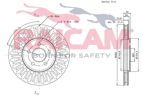 Brake Disc (RD01027)