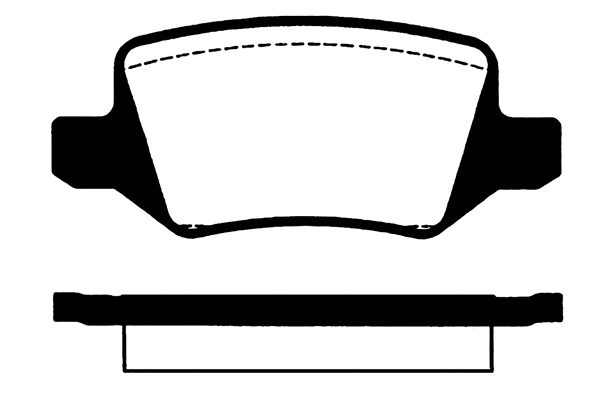 Brake Pad Set, disc brake (RA.0802.0)