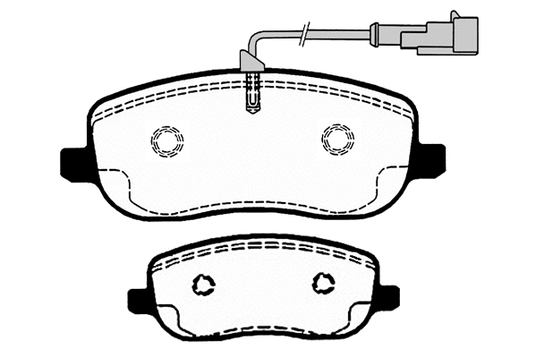 Brake Pad Set, disc brake (RA.0796.1)