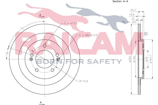 Brake Disc (RD01255)