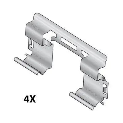 Accessory Kit, disc brake pad (12079665)