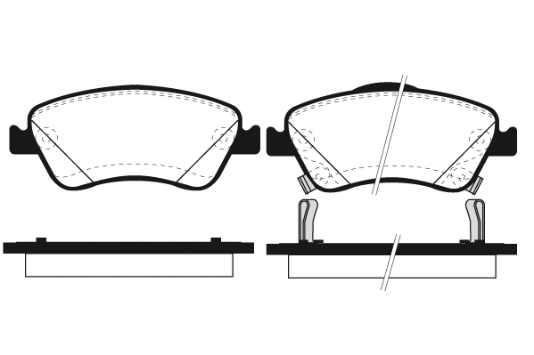 Brake Pad Set, disc brake (RA.0926.0)