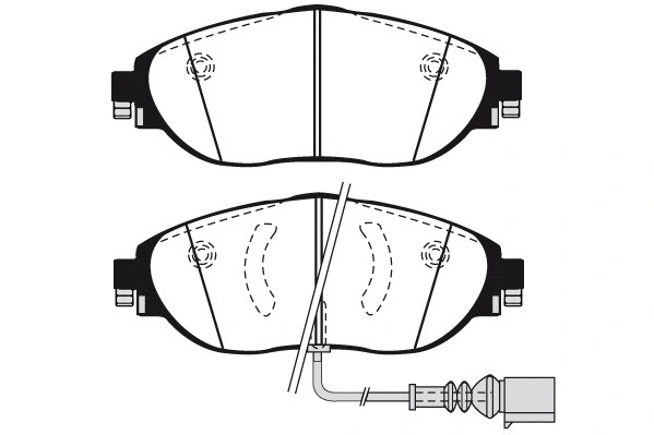 Brake Pad Set, disc brake (RA.1038.0)