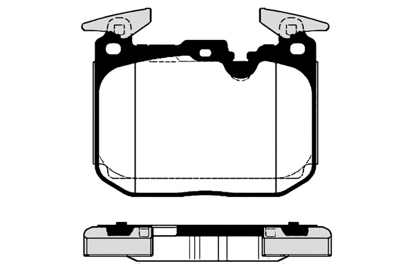 Brake Pad Set, disc brake (RA.1082.1)