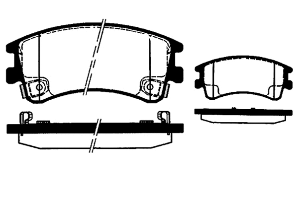 Brake Pad Set, disc brake (RA.0475.0)