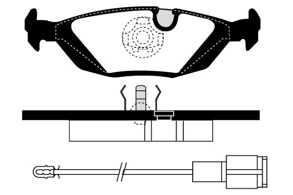 Brake Pad Set, disc brake (RA.0311.2)