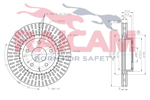 Brake Disc (RD01356)