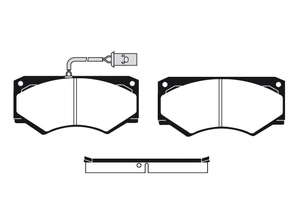 Brake Pad Set, disc brake (RA.0198.5)