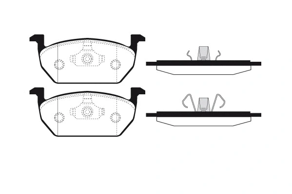 Brake Pad Set, disc brake (RA.1227.0)